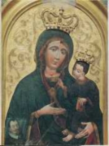 [Błotnica. Obraz Matki Boskiej z Dzieciątkiem. Dokumentacja fotograficzna konserwacji obrazu]