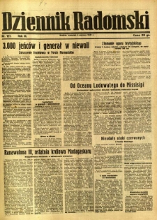 Dziennik Radomski, 1942, R. 3, nr 127
