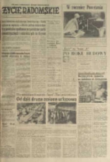 Życie Radomskie, 1972, nr 182