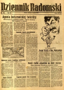 Dziennik Radomski, 1942, R. 3, nr 142