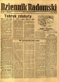 Dziennik Radomski, 1942, R. 3, nr 143