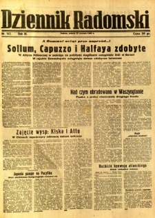 Dziennik Radomski, 1942, R. 3, nr 147