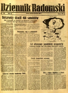 Dziennik Radomski, 1942, R. 3, nr 148