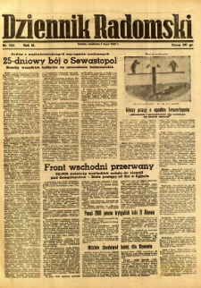 Dziennik Radomski, 1942, R. 3, nr 154