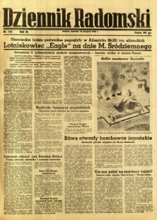 Dziennik Radomski, 1942, R. 3, nr 187