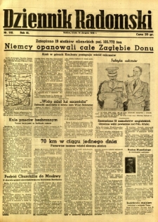 Dziennik Radomski, 1942, R. 3, nr 192