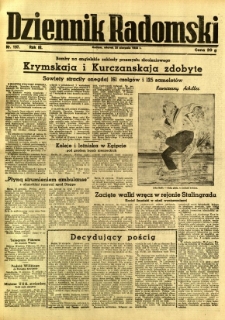 Dziennik Radomski, 1942, R. 3, nr 197