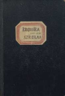 Kronika szkolna 1951-1966