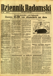 Dziennik Radomski, 1942, R. 3, nr 204