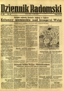Dziennik Radomski, 1942, R. 3, nr 206