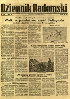 Dziennik Radomski, 1942, R. 3, nr 215