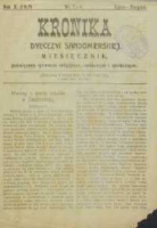 Kronika Diecezji Sandomierskiej, 1917, R. 10, nr 7/8