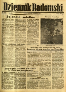 Dziennik Radomski, 1942, R. 3, nr 253