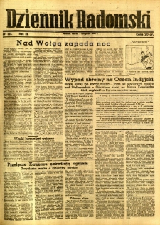 Dziennik Radomski, 1942, R. 3, nr 257