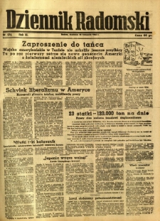 Dziennik Radomski, 1942, R. 3, nr 274