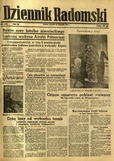 Dziennik Radomski, 1942, R. 3, nr 277