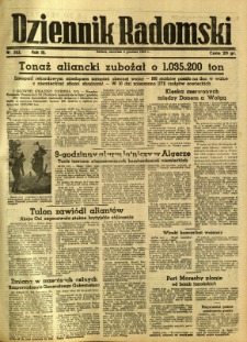 Dziennik Radomski, 1942, R. 3, nr 283