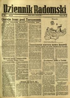 Dziennik Radomski, 1942, R. 3, nr 285
