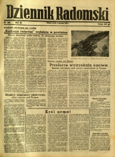 Dziennik Radomski, 1942, R. 3, nr 288