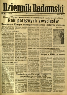 Dziennik Radomski, 1942, R. 3, nr 292