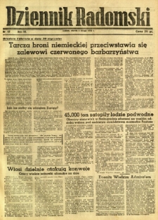 Dziennik Radomski, 1943, R. 4, nr 27