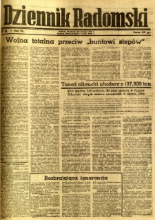 Dziennik Radomski, 1943, R. 4, nr 50