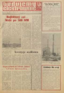 Budujemy Elektrownię : Gazeta Budowniczych Elektrowni "Kozienice”, 1975, nr 1