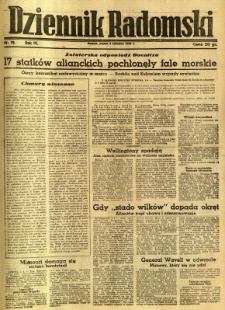 Dziennik Radomski, 1943, R. 4, nr 78