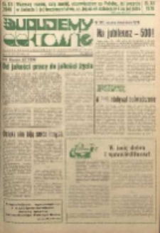 Budujemy Elektrownię : Gazeta Budowniczych Elektrowni "Kozienice”, 1978, nr 23/24