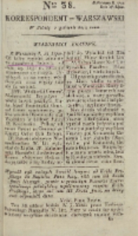 Korrespondent Warszawski, 1792, nr 38
