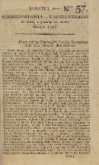 Korrespondent Warszawski, 1792, nr 57, dod