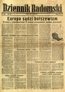 Dziennik Radomski, 1943, R. 4, nr 104