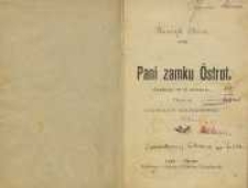 Pani zamku Ostrot : dramat w 5 aktach