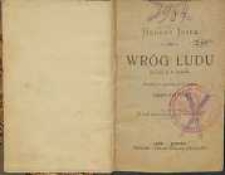 Wr&oacute;g ludu : dramat w 5 aktach