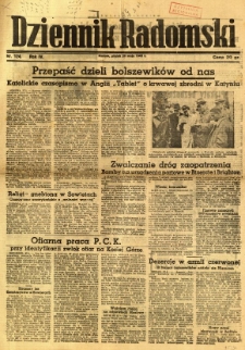 Dziennik Radomski, 1943, R. 4, nr 124
