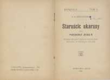 Starościc ukarany czyli Niedole Zoila : tragikomedya z czasów Zygmunta Augusta w czterech aktach
