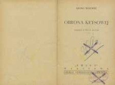 Obrona Keysowej : komedia w 3 aktach