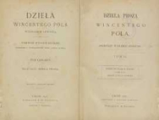 Dzieła prozą Wincentego Pola T. 2