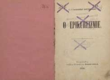 O epikureizmie