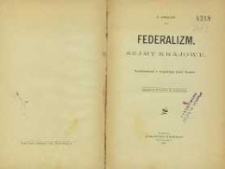 Federalizm : Sejmy Krajowe