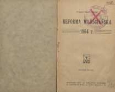 Reforma włościańska 1864 r.
