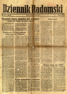 Dziennik Radomski, 1943, R. 4, nr 176