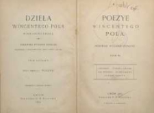 Poezye Wincentego Pola T. 4