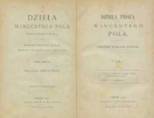 Dzieła prozą Wincentego Pola T. 1