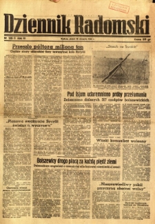 Dziennik Radomski, 1943, R. 4, nr 195