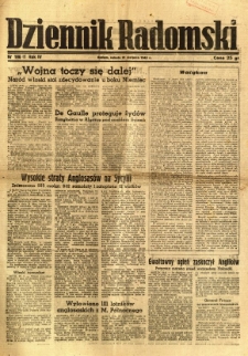Dziennik Radomski, 1943, R. 4, nr 196
