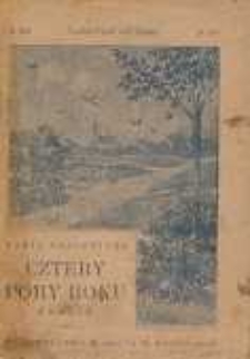 Cztery pory roku : poezje