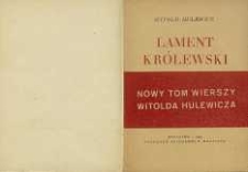 Lament kr&oacute;lewski