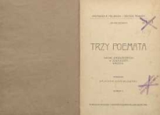 Trzy poemata