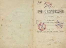 Dzieła Józefa Korzeniowskiego T. 8